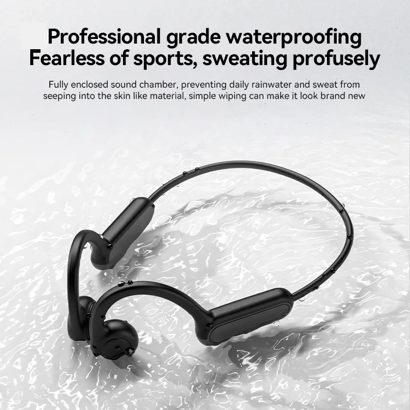 Наушники для бега и вождения с костной проводимостью, Bluetooth 5.3, спортивные беспроводные наушники с креплением на ухо, водонепроницаемые Bluetooth-наушники
Наушники для бега и вождения с костной проводимостью, Bluetooth 5.3, спортивные беспроводные наушники с креплением на ухо, водонепроницаемые Bluetooth-наушники