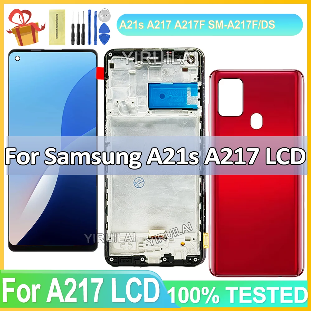 6.5'' For Samsung A21s A217 A217F LCD Display Touch Screen Digitizer Assembly For Samsung A21s lcd Replacement Parts
6.5'' For Samsung A21s A217 A217F LCD Display Touch Screen Digitizer Assembly For Samsung A21s lcd Replacement Parts