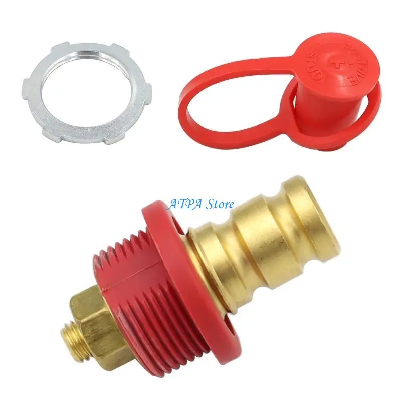 U13C Post Terminal 3/8" Premium Remote Battery Power Junction Post Connector Terminal
U13C Post Terminal 3/8" Premium Remote Battery Power Junction Post Connector Terminal