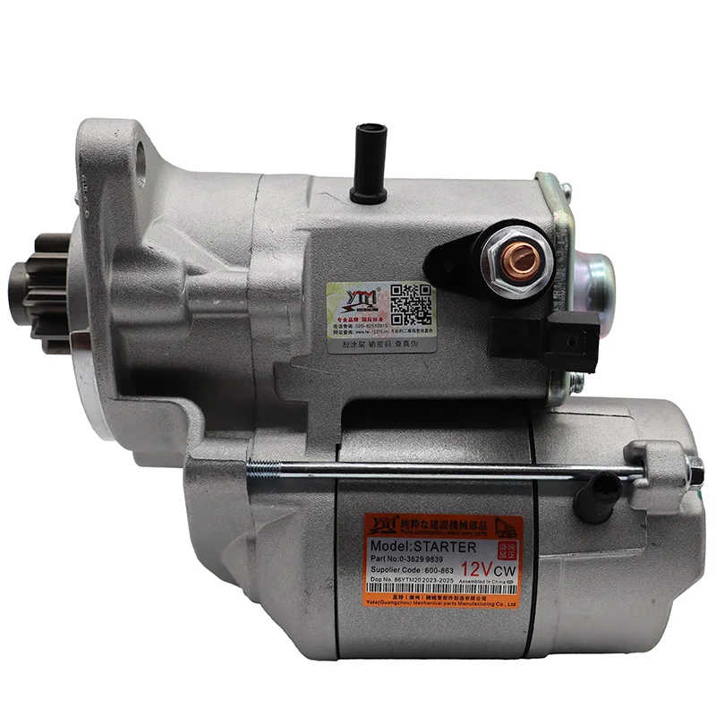12V Starter Motor 9Teeth 34070-16081 For Kubota D1402 D1403 D1503 D1703 Engine L3130 L3300 L3400 L34101 Tractor
12V Starter Motor 9Teeth 34070-16081 For Kubota D1402 D1403 D1503 D1703 Engine L3130 L3300 L3400 L34101 Tractor