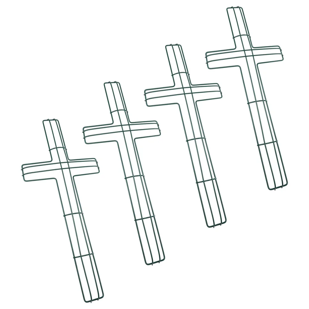 4 Pcs Wire Cross Wreath Frame for Cemetery Garland DIY Flower Garlands Wall Hanging
4 Pcs Wire Cross Wreath Frame for Cemetery Garland DIY Flower Garlands Wall Hanging