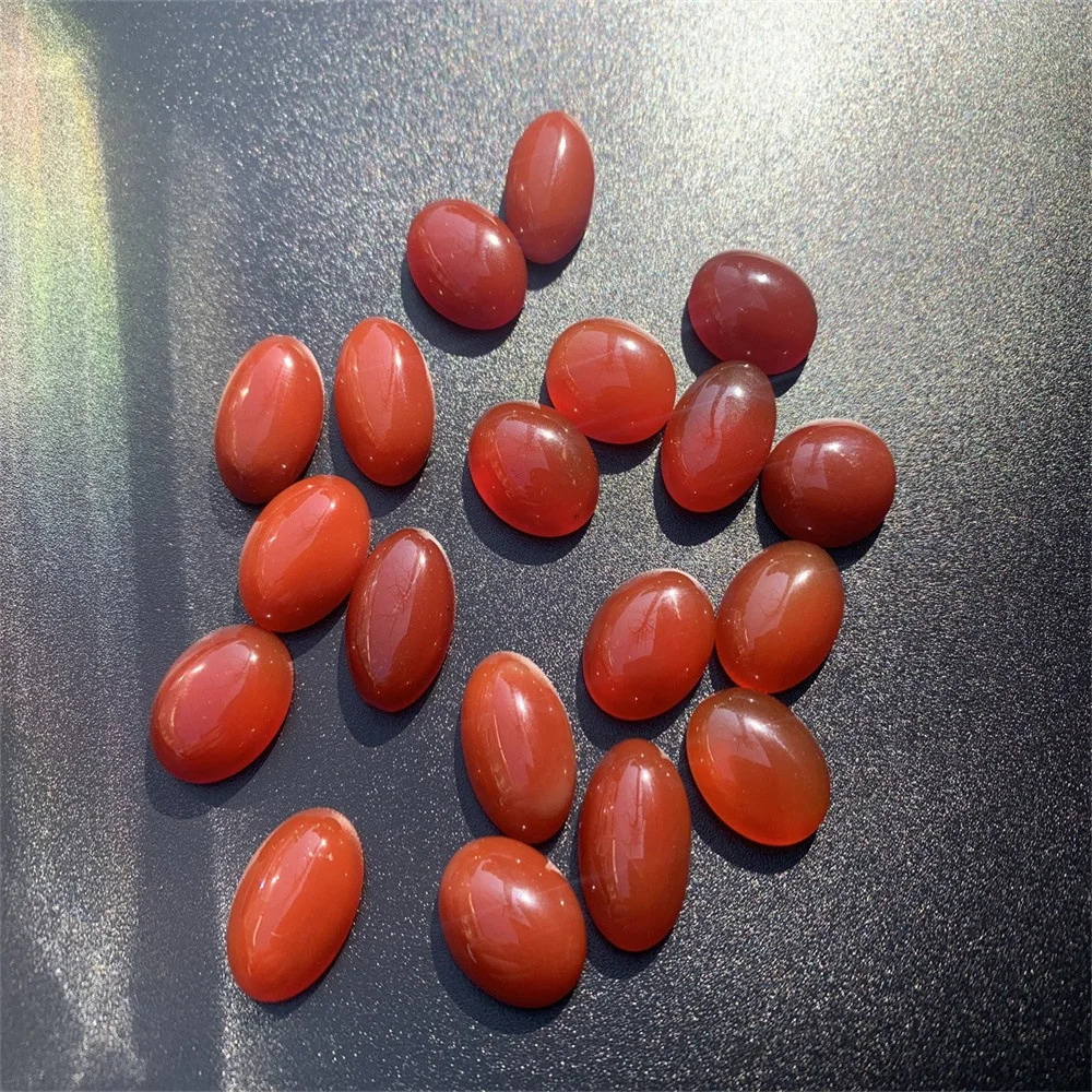 20PCS/Lot 8*10-12*16MM Oval Cabochon Natural Red Agate Wholesale
20PCS/Lot 8*10-12*16MM Oval Cabochon Natural Red Agate Wholesale