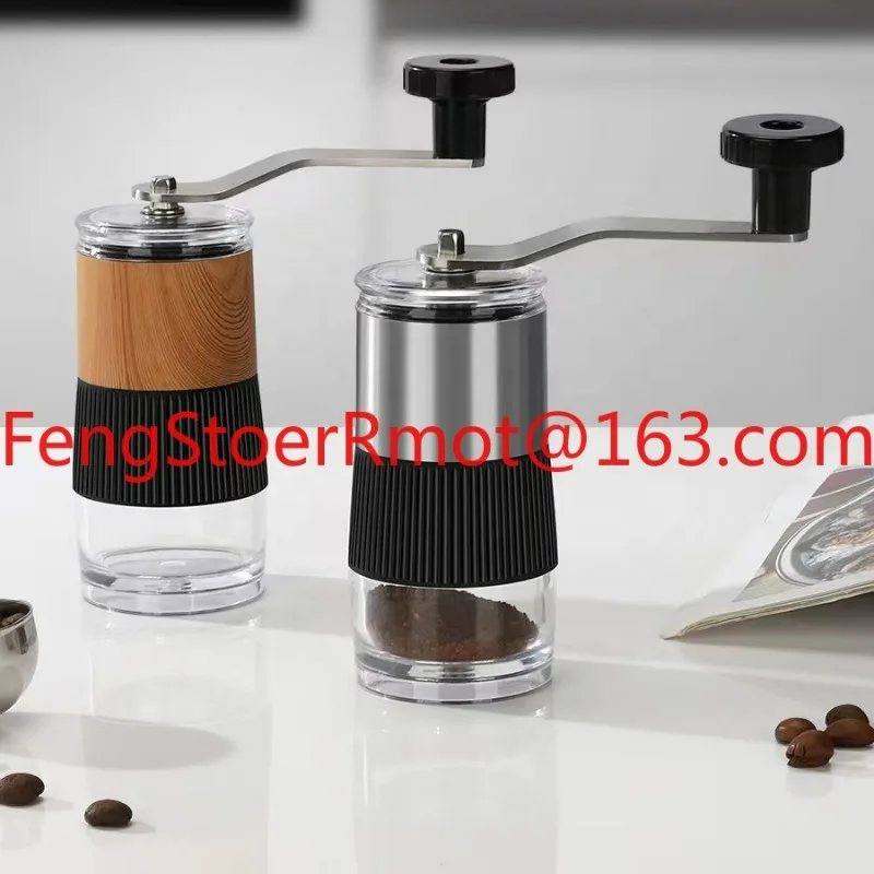 Handheld Coffee Mill Custom Stainless Steel Portable Small Coffee Grinder Manual Externally Adjustable Grind Setting Ceramic
Handheld Coffee Mill Custom Stainless Steel Portable Small Coffee Grinder Manual Externally Adjustable Grind Setting Ceramic