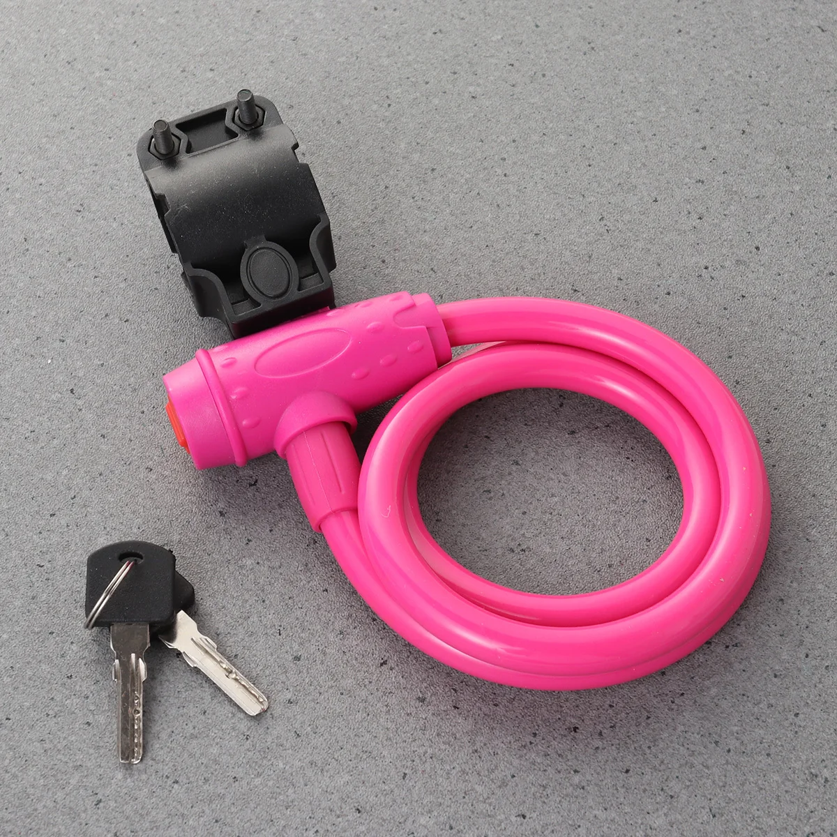 Colorful Pink Bike Cable Lock Durable Metal Braided Steel Anti-Theft Chain Lock for Bicycles Outdoors Bike Padlock
Colorful Pink Bike Cable Lock Durable Metal Braided Steel Anti-Theft Chain Lock for Bicycles Outdoors Bike Padlock