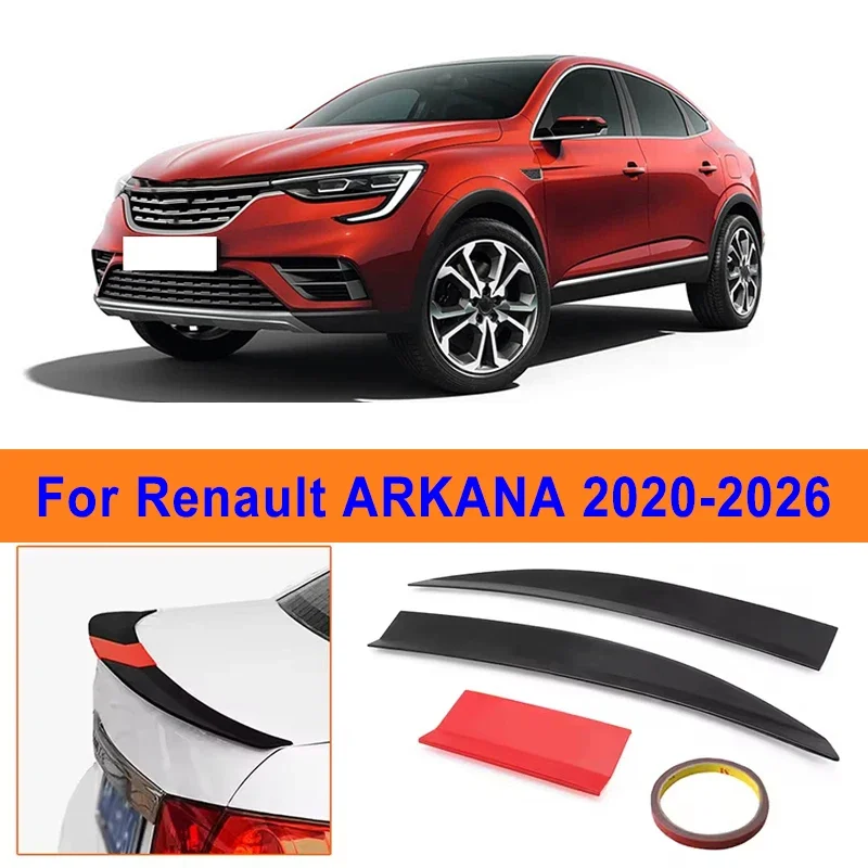 For Renault ARKANA 2020-2026 3-Section ABS Rear Trunk Spoiler 115-125cm Adjustable Sports Decor Top Wing Car Exterior Parts
For Renault ARKANA 2020-2026 3-Section ABS Rear Trunk Spoiler 115-125cm Adjustable Sports Decor Top Wing Car Exterior Parts
