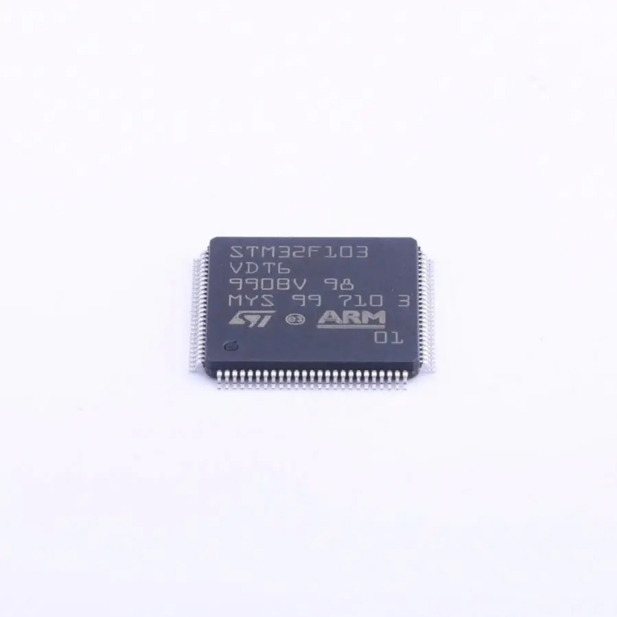 MCU 32-bit STM32F ARM Cortex M3 RISC 384KB Flash 2,5 V/3,3 V 240-контактный лоток LQFP-лоток STM32F103VDT6
MCU 32-bit STM32F ARM Cortex M3 RISC 384KB Flash 2,5 V/3,3 V 240-контактный лоток LQFP-лоток STM32F103VDT6
