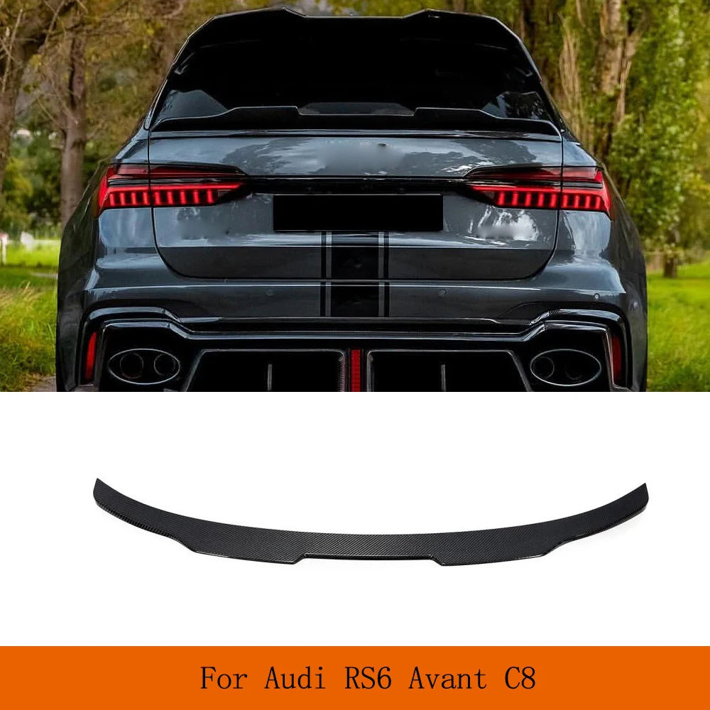 For Audi RS6 C8 Avant 2019-2023 Car Rear Trunk Boot Lid Wing Spoiler Rear Trunk Middle Racing Spoiler Wing Carbon Fiber
For Audi RS6 C8 Avant 2019-2023 Car Rear Trunk Boot Lid Wing Spoiler Rear Trunk Middle Racing Spoiler Wing Carbon Fiber