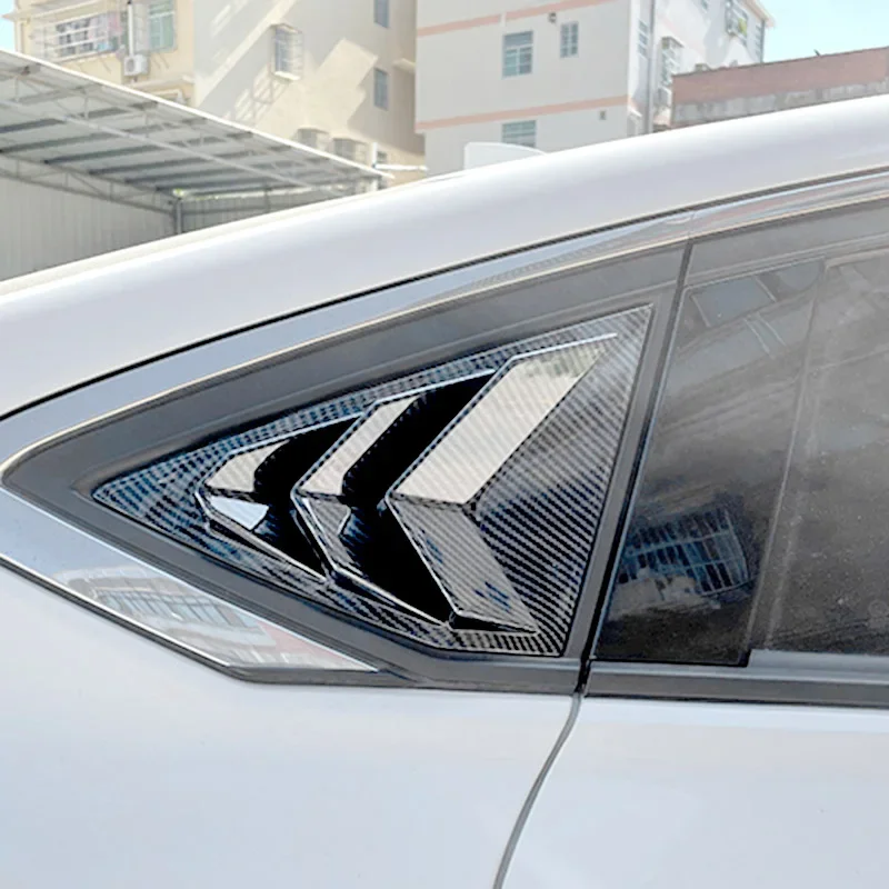 2pcs for HongQi H5 2019-2022 Rear Window Refitted Louver Air Outlet Rear Triangle Window Glass Decoration Shark Gill Trim
2pcs for HongQi H5 2019-2022 Rear Window Refitted Louver Air Outlet Rear Triangle Window Glass Decoration Shark Gill Trim