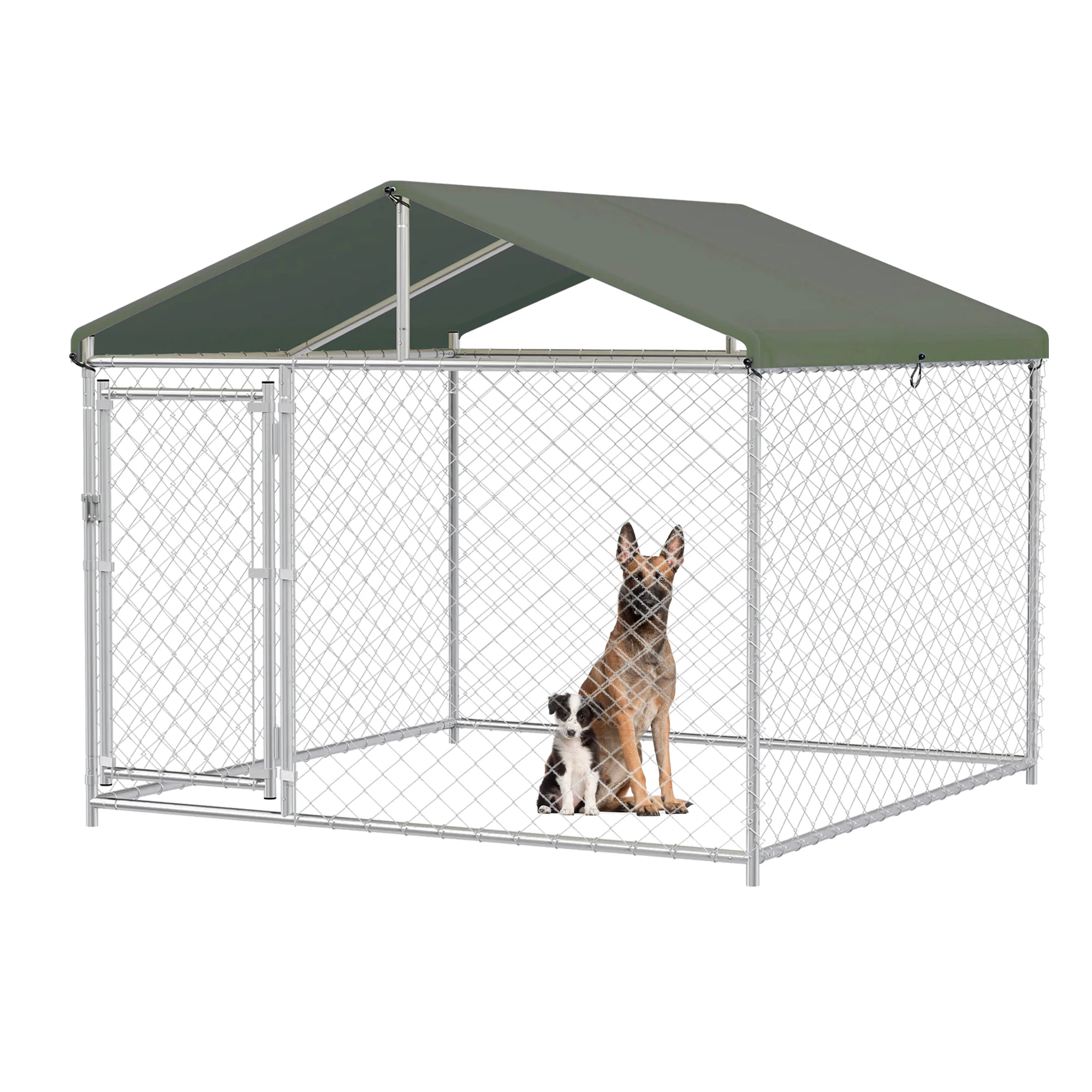 Customized Large Dog Kennel Outdoor,Heavy Duty Dog Cage With Cover And Secure Lock,Dog Pen Run
Customized Large Dog Kennel Outdoor,Heavy Duty Dog Cage With Cover And Secure Lock,Dog Pen Run