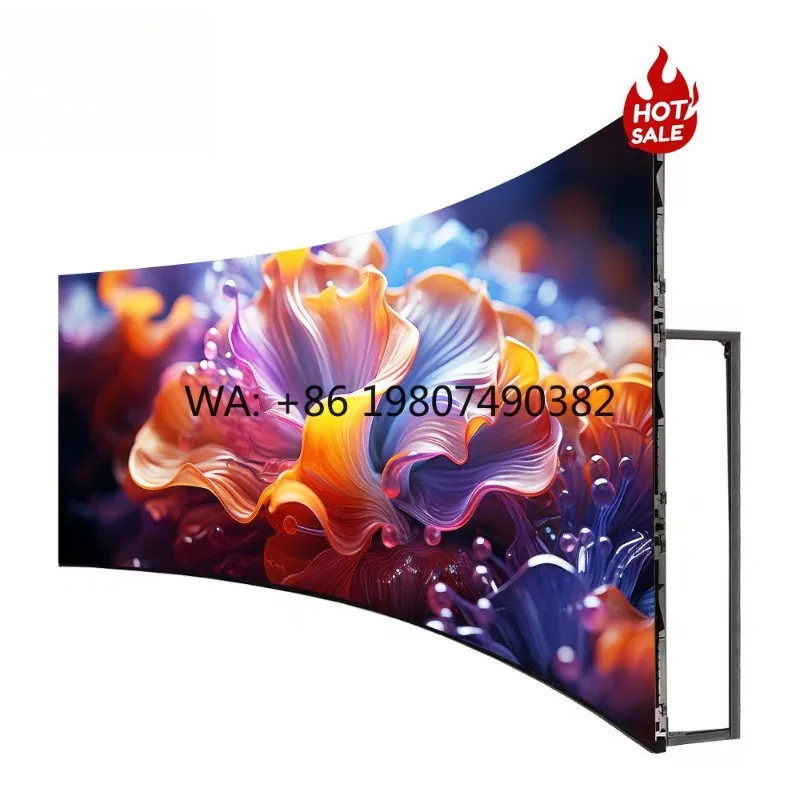 Mobile Fixed Full Color LED Screen P2.6 P2.9 Indoor Outdoor Curved Electronic Advertising Stage Video Wall Display
Mobile Fixed Full Color LED Screen P2.6 P2.9 Indoor Outdoor Curved Electronic Advertising Stage Video Wall Display