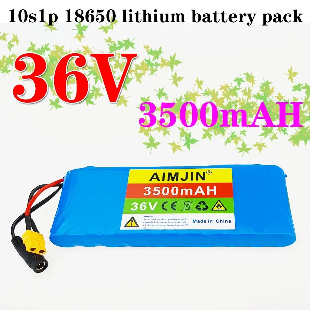 18650 Lithium-ion Rechargeable Battery Pack 3.5Ah, with BMS 500W Large Capacity 36V 3500mAh 10S1P
18650 Lithium-ion Rechargeable Battery Pack 3.5Ah, with BMS 500W Large Capacity 36V 3500mAh 10S1P