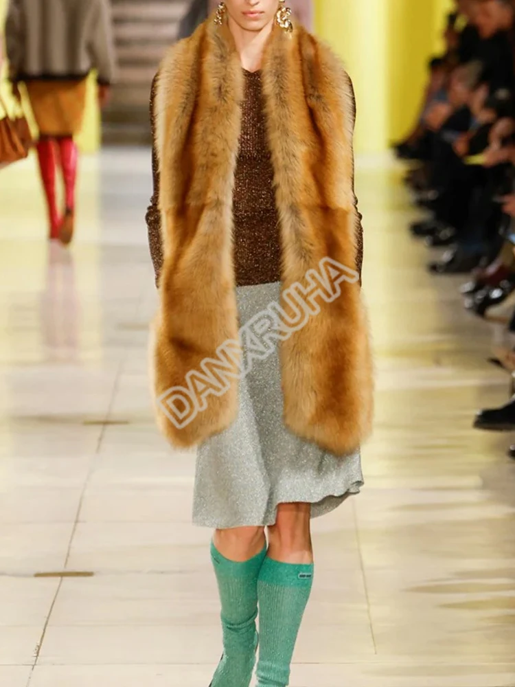 DANXRUHA 2025 Faux Fur Scarf for Woman Fur Fur Cover Autumn Winter Fluffy Eco Fox Fur Neckerchief Shawl Scarves Faux Mink Muffle
DANXRUHA 2025 Faux Fur Scarf for Woman Fur Fur Cover Autumn Winter Fluffy Eco Fox Fur Neckerchief Shawl Scarves Faux Mink Muffle