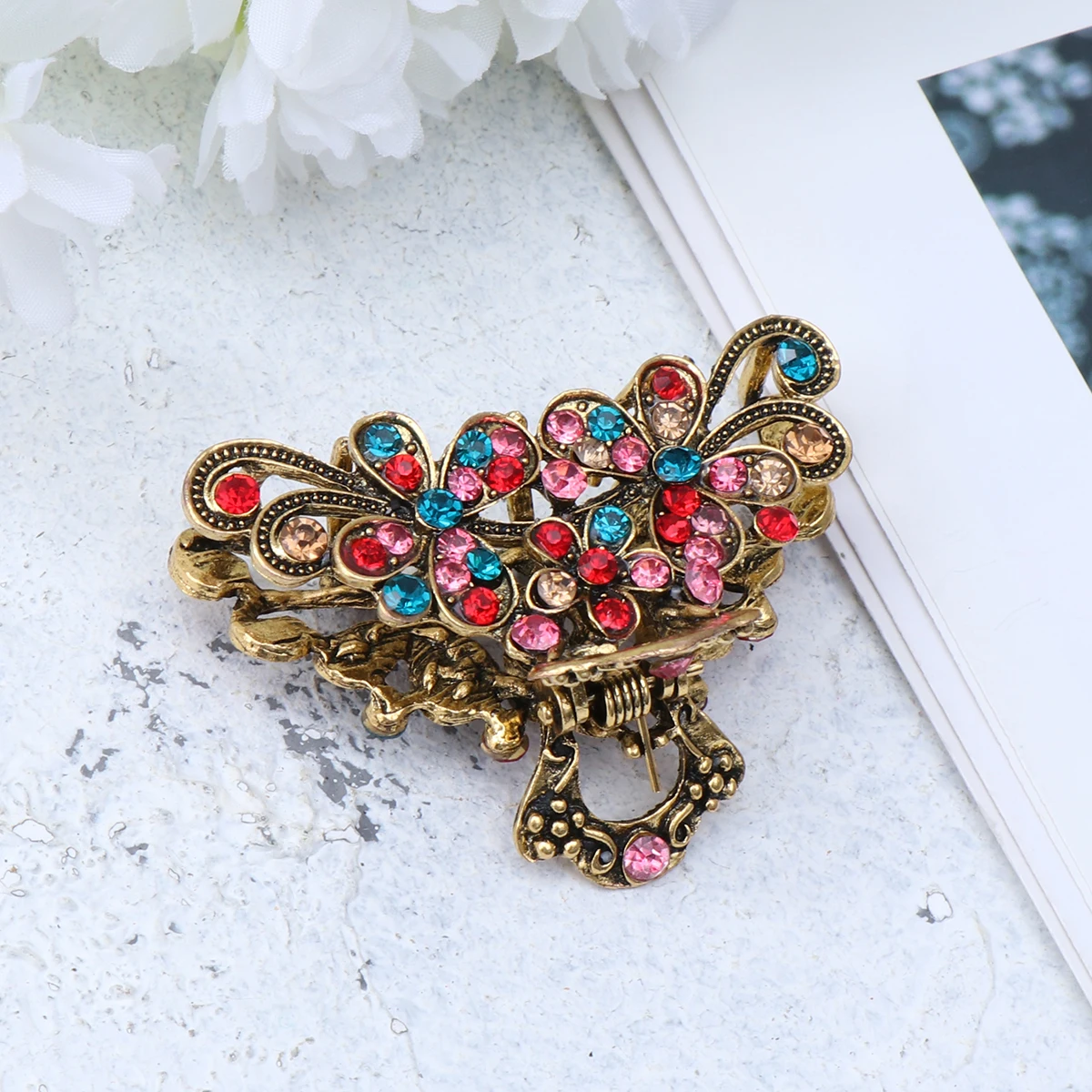Vintage Hairpin Barber Clips Celebration Decorative Barrettes Girls Claw Cute Fashion Accessories Elegant
Vintage Hairpin Barber Clips Celebration Decorative Barrettes Girls Claw Cute Fashion Accessories Elegant