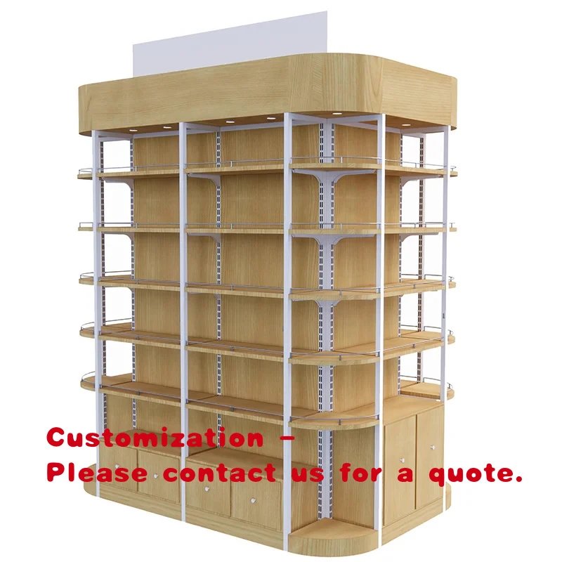 custom.Pillar Cover Wooden Supermarket Shelf Pillar Shelf with Light and Drawer
custom.Pillar Cover Wooden Supermarket Shelf Pillar Shelf with Light and Drawer