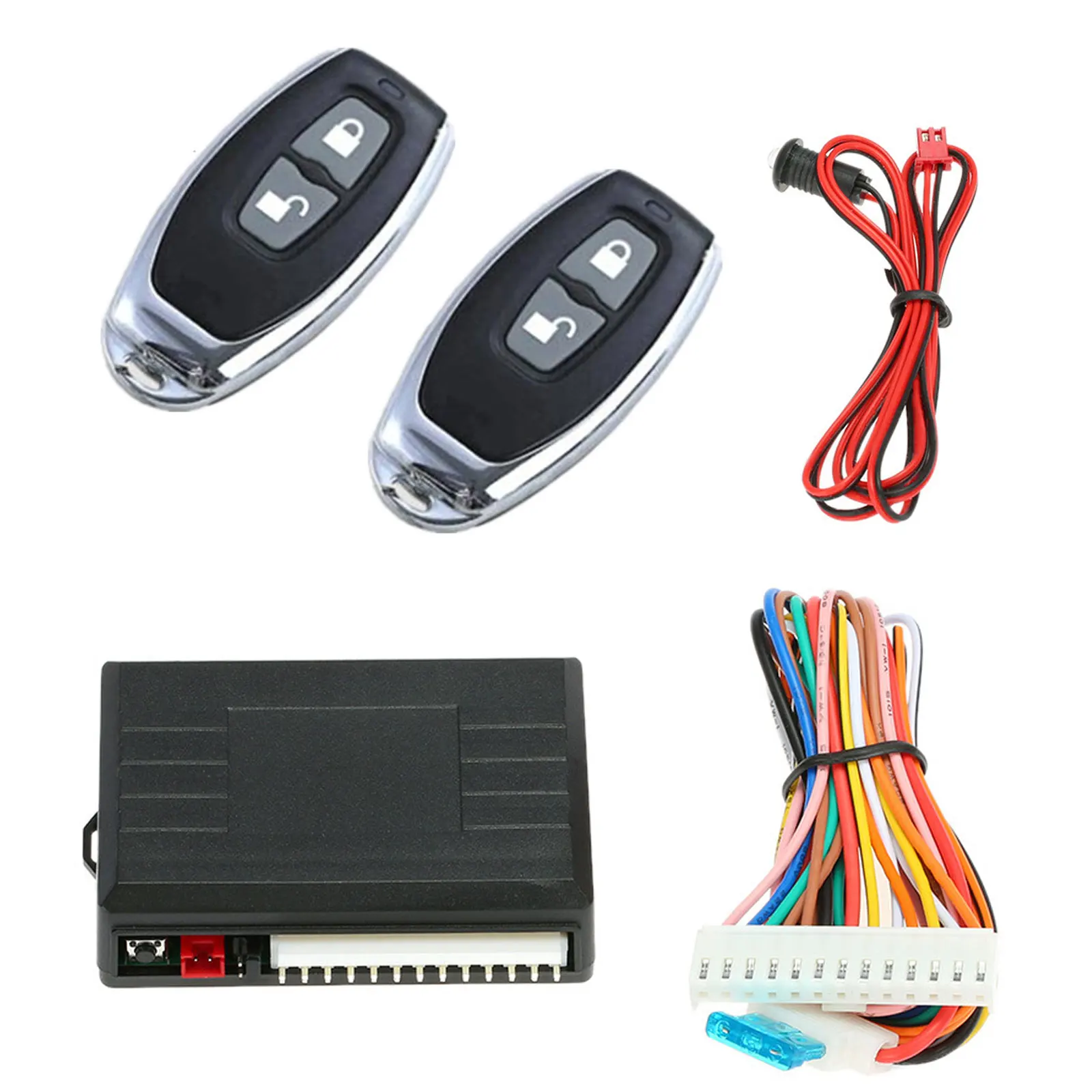 Universal Car Door Lock Keyless Entry with Trunk Release Button Remote Central Locking Kit for Audi Style
Universal Car Door Lock Keyless Entry with Trunk Release Button Remote Central Locking Kit for Audi Style