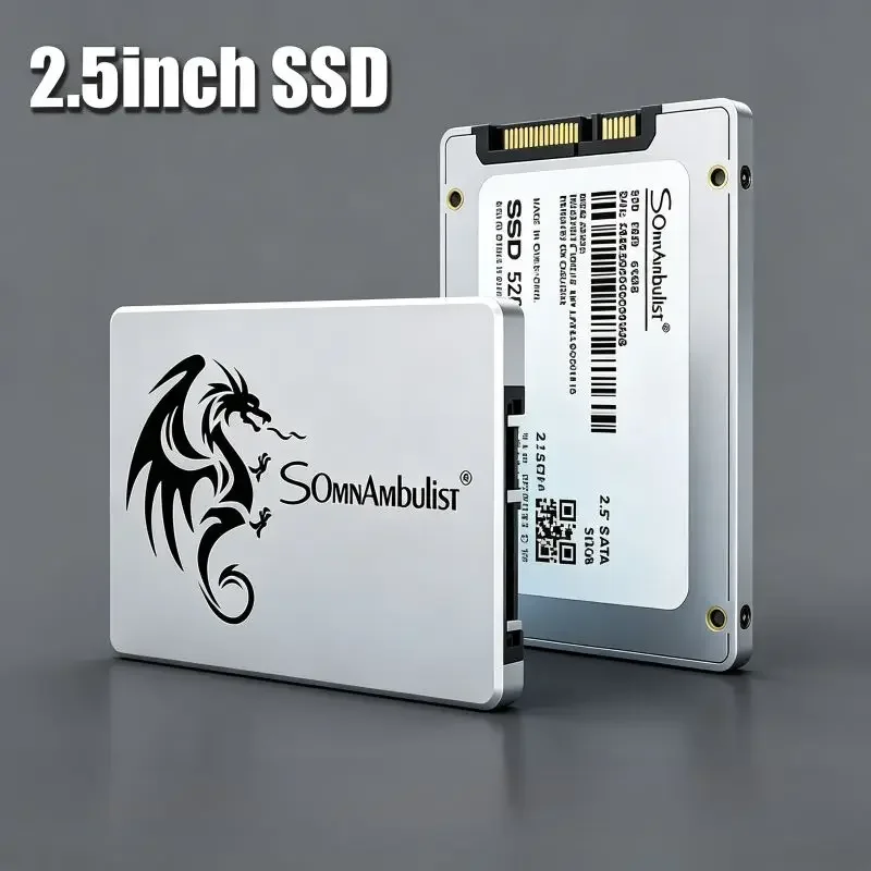 SomnAmbulist 2.5inch SATA3 SSD from 128GB to 2TB Solid State Storage, Reliable Solid State Drive for Daily Laptop
SomnAmbulist 2.5inch SATA3 SSD from 128GB to 2TB Solid State Storage, Reliable Solid State Drive for Daily Laptop