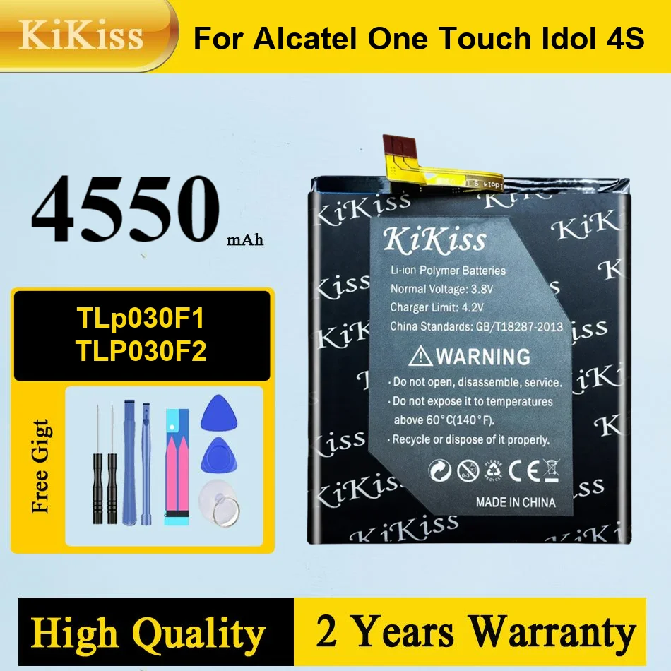 TLp030F1 TLP030F2 Li-ion Battery For Alcatel One Touch Idol 4S OT-6070 OT-6070K OT-6070O OT-6070Y
TLp030F1 TLP030F2 Li-ion Battery For Alcatel One Touch Idol 4S OT-6070 OT-6070K OT-6070O OT-6070Y