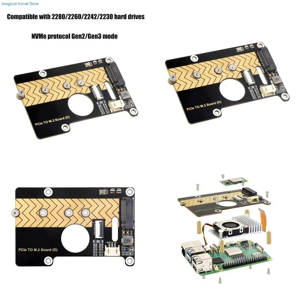 N2UB PCIE Expansion Board PCIe to M.2 NVMe SSD Expansion Board for 2230 2242 2260
N2UB PCIE Expansion Board PCIe to M.2 NVMe SSD Expansion Board for 2230 2242 2260