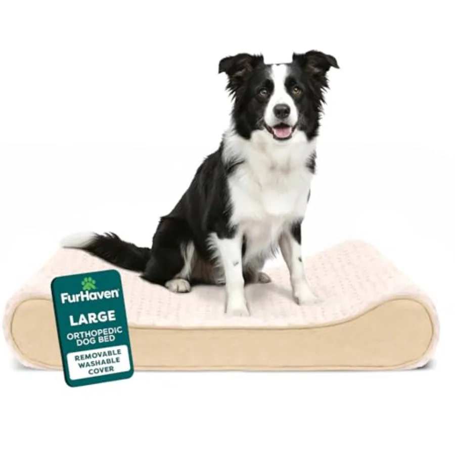 Orthopedic Dog Bed for Large/Medium Dogs Luxe Lounger Contour Mattress with Medical-Grade Solid Orthopedic Foam for Joint Suppo
Orthopedic Dog Bed for Large/Medium Dogs Luxe Lounger Contour Mattress with Medical-Grade Solid Orthopedic Foam for Joint Suppo