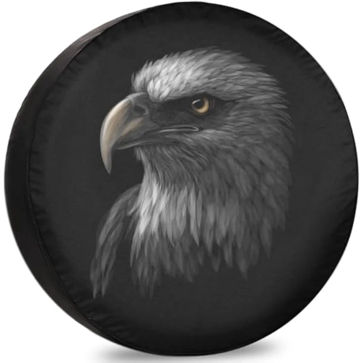 Eagle Head Portrait Spare Tire Cover Weatherproof Dust-Proof Universal for RV Trailer SUV
Eagle Head Portrait Spare Tire Cover Weatherproof Dust-Proof Universal for RV Trailer SUV