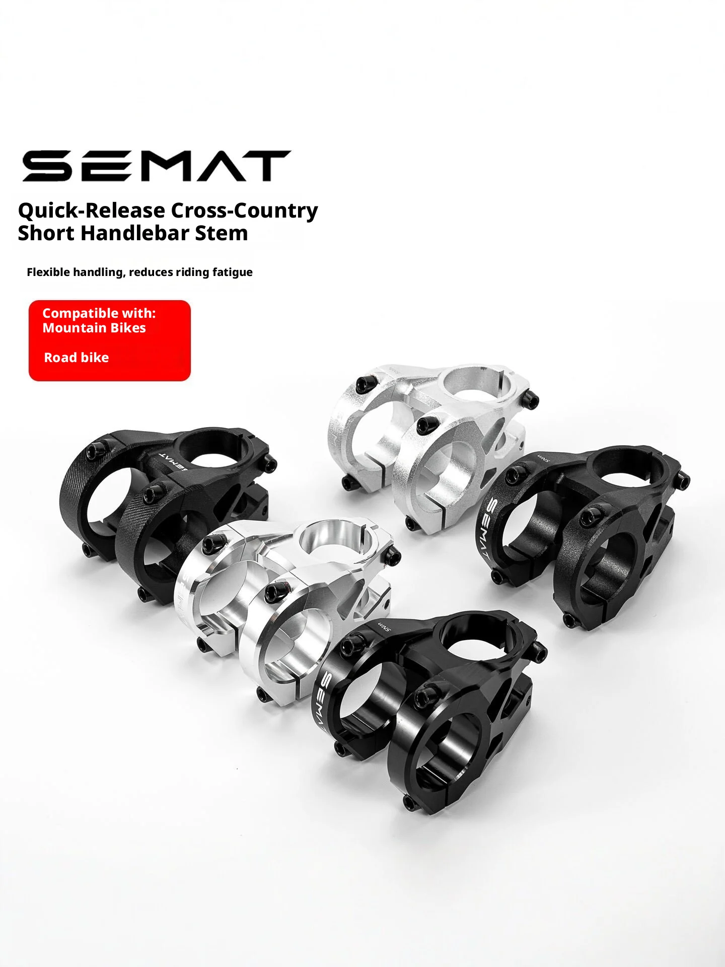 Bike Short Stem Aluminum Alloy Mountain Downhill CNC Bike Handlebar Stem 31.8mm MTB Lightweight Short Stem Bike Accessories
Bike Short Stem Aluminum Alloy Mountain Downhill CNC Bike Handlebar Stem 31.8mm MTB Lightweight Short Stem Bike Accessories