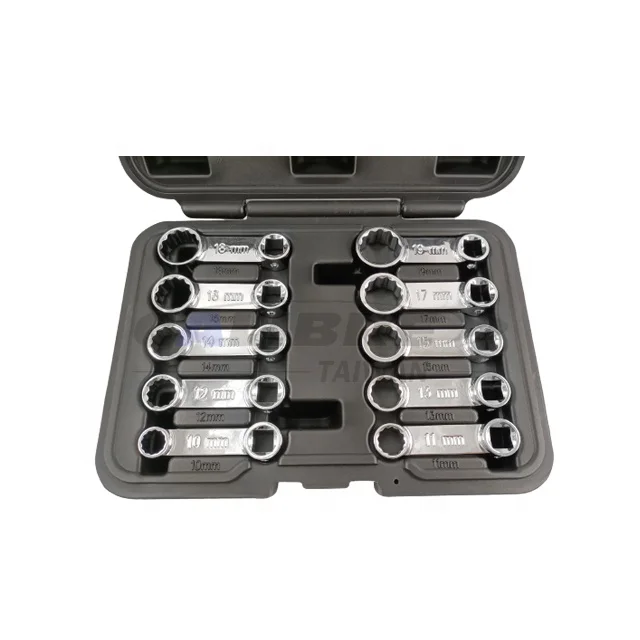 TAIWAN CALIBRE 10pc Metric 12 Point Box End Torque Wrench Adapter Extension Set, Torque Adapter Wrench
TAIWAN CALIBRE 10pc Metric 12 Point Box End Torque Wrench Adapter Extension Set, Torque Adapter Wrench