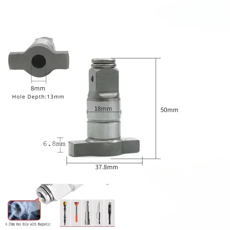 2 шт. для Parkside 1/2 18 мм, аксессуары для ударного гайковерта, насадка-отвертка, улучшенная производительность для Milwaukee M18 Fuel Driver Spindle
2 шт. для Parkside 1/2 18 мм, аксессуары для ударного гайковерта, насадка-отвертка, улучшенная производительность для Milwaukee M18 Fuel Driver Spindle