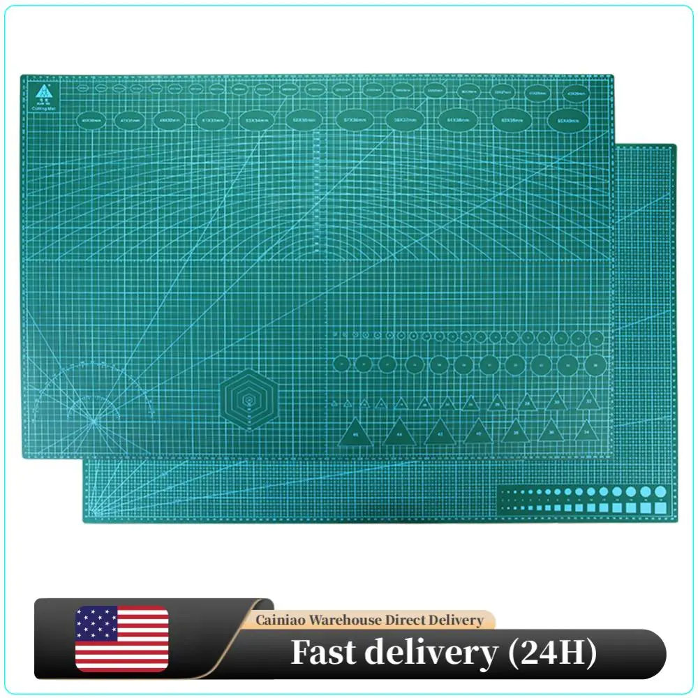 Самовосстанавливающийся коврик для резки с сеткой, двусторонняя трехслойная подложка для резки 90x60 см, вращающаяся доска для шитья и квилтинга
Самовосстанавливающийся коврик для резки с сеткой, двусторонняя трехслойная подложка для резки 90x60 см, вращающаяся доска для шитья и квилтинга