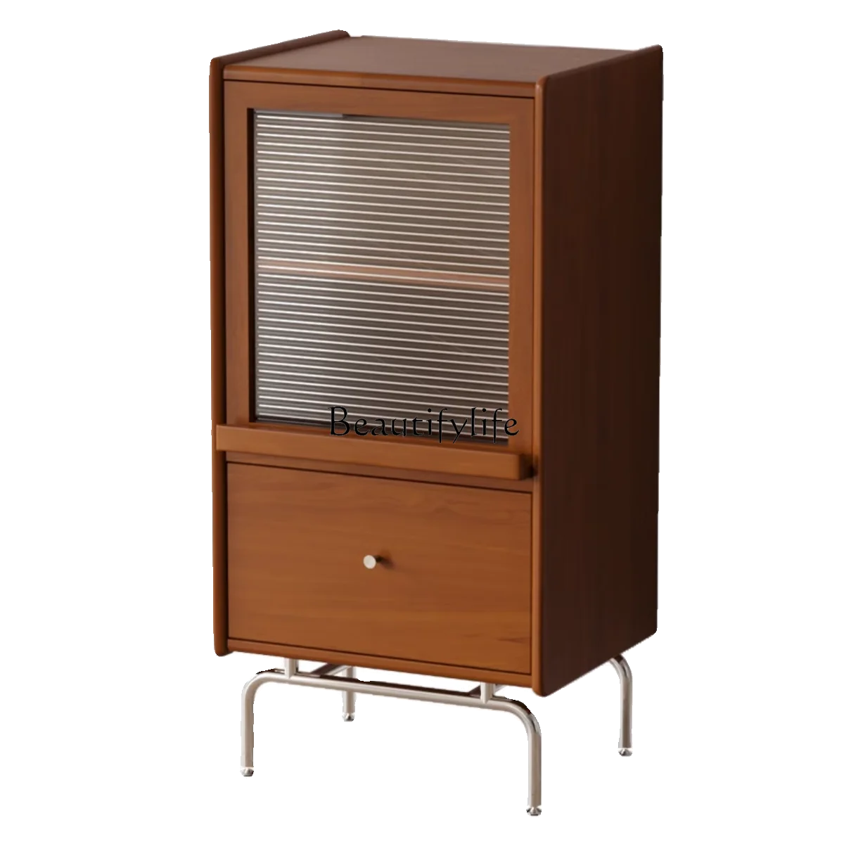 Nordic solid wood small side cabinet Japanese medieval living room storage storage cabinet
Nordic solid wood small side cabinet Japanese medieval living room storage storage cabinet