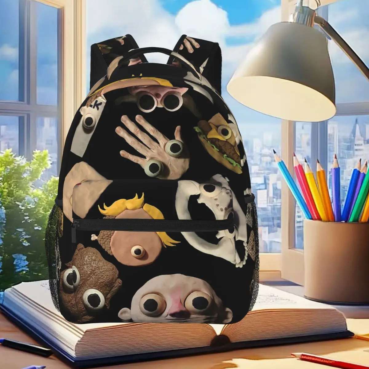 Jack Stauber Mix Backpack Student Boys Girls BookBag Kids School Bag Computer Shoulder Bags for Men Women
Jack Stauber Mix Backpack Student Boys Girls BookBag Kids School Bag Computer Shoulder Bags for Men Women