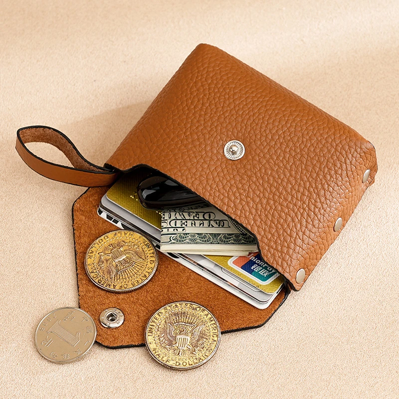 Female Genuine Leather Wallets Short Hasp Coin Purses Ladies Portable Key Money Bag Small Card Holder for Women Dropshipping
Female Genuine Leather Wallets Short Hasp Coin Purses Ladies Portable Key Money Bag Small Card Holder for Women Dropshipping