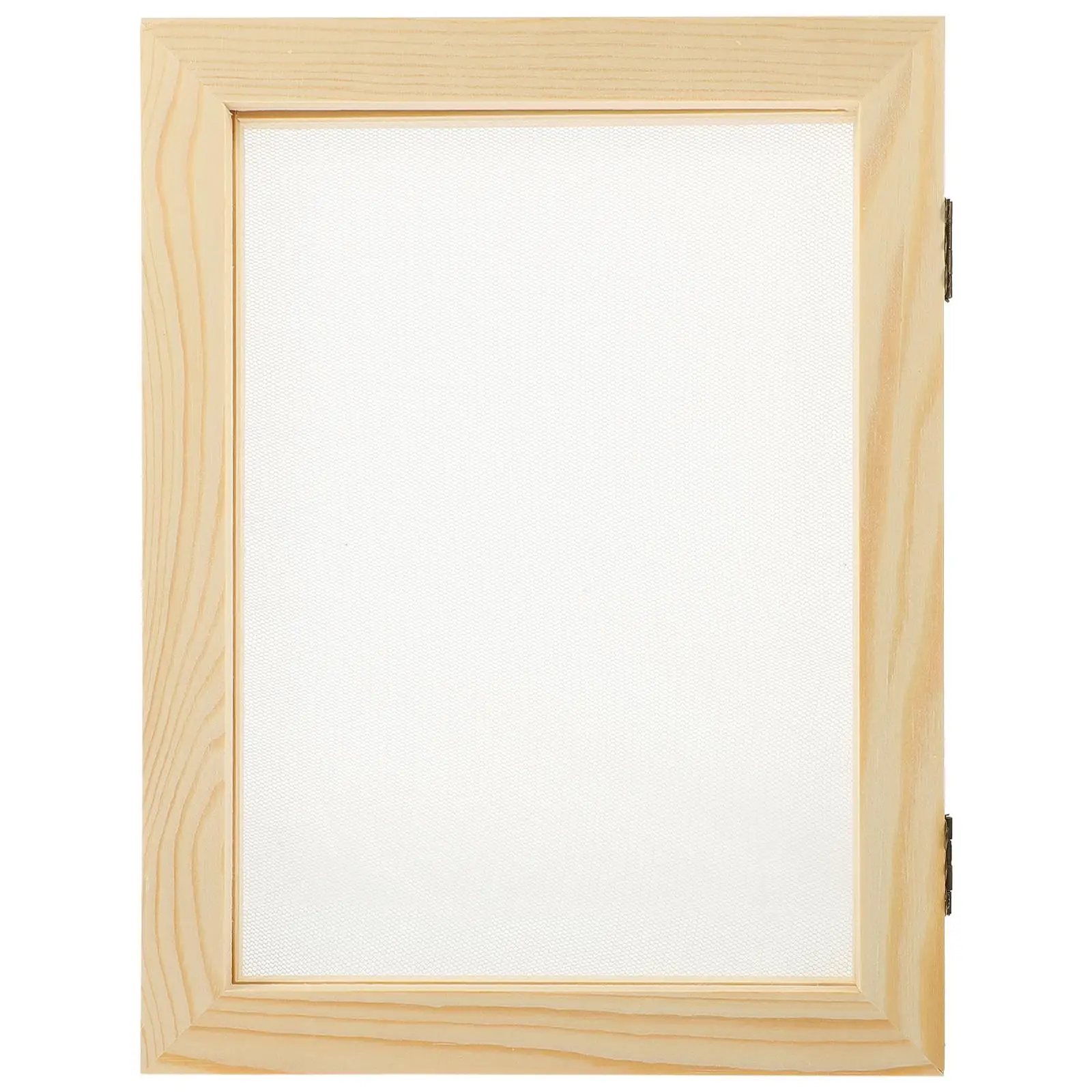 A3 Frame Pine Wood Picture Paper Making Screen DIY Crafting Handicraft Printing Light Brown
A3 Frame Pine Wood Picture Paper Making Screen DIY Crafting Handicraft Printing Light Brown