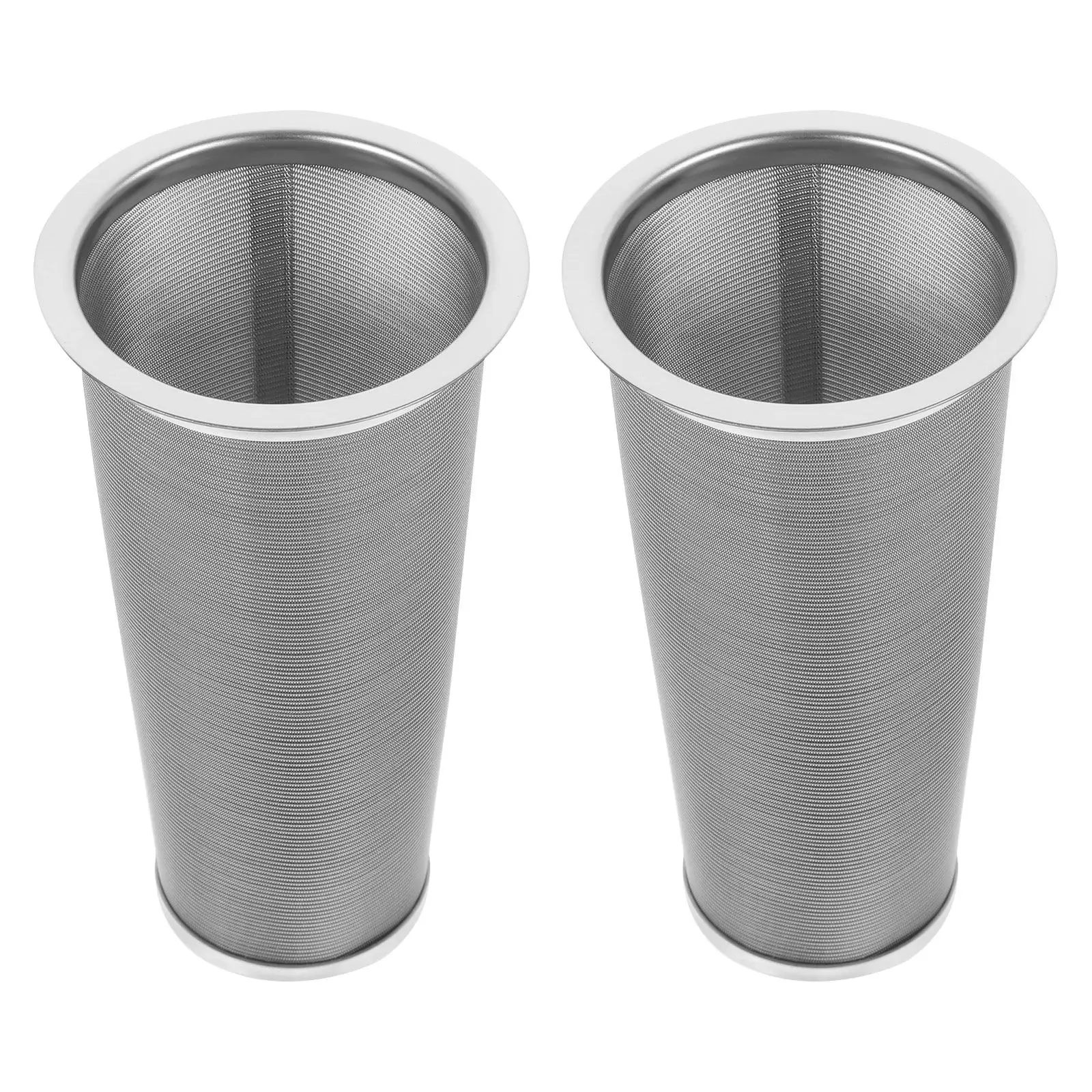2Pcs Stainless Steel Conical Fuel Filter Fine Mesh Cylindrical Strainer for Marine Rv Heavy Duty Trucks Tractors Generators
2Pcs Stainless Steel Conical Fuel Filter Fine Mesh Cylindrical Strainer for Marine Rv Heavy Duty Trucks Tractors Generators