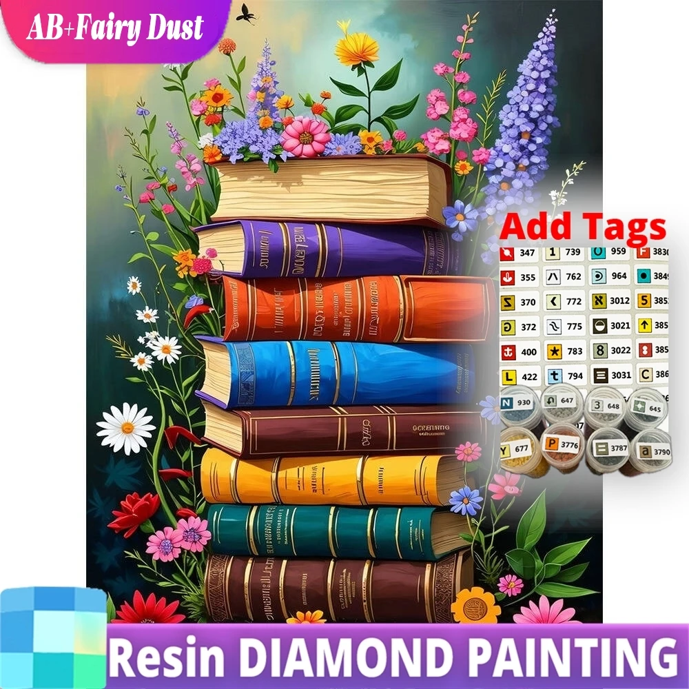 Resin AB Fairy Dust Diamond Mosaic Book Landscape Acrylic Craft Supplies Painting Flower Suitable For Beginners Unique Gift
Resin AB Fairy Dust Diamond Mosaic Book Landscape Acrylic Craft Supplies Painting Flower Suitable For Beginners Unique Gift