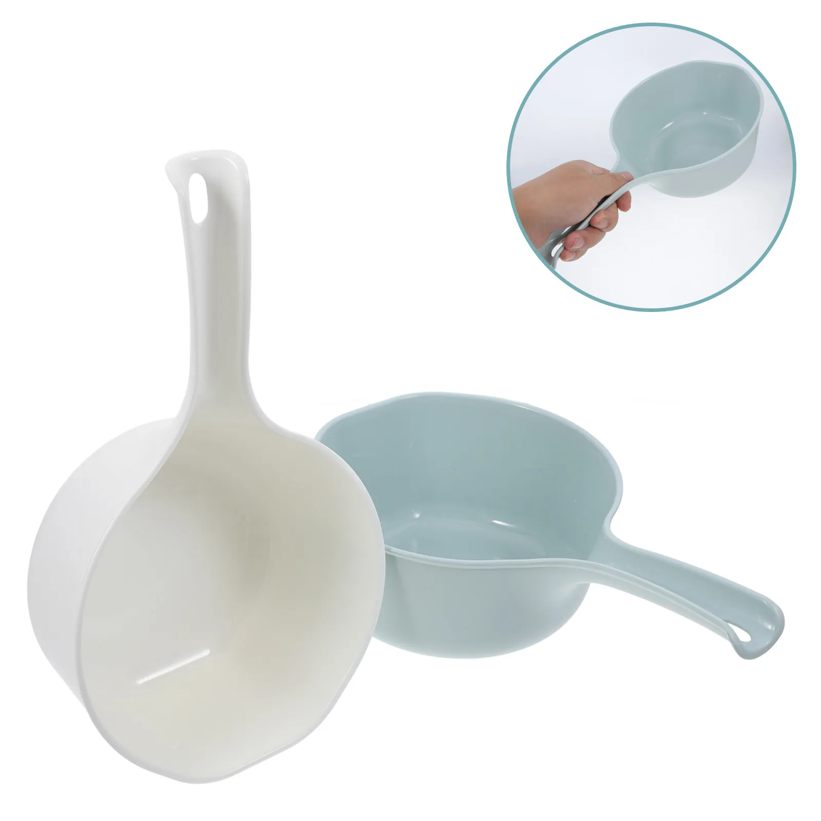2Pcs Thick Plastic Water Ladle Large Capacity Ergonomic Handle Kitchen Bath Shower Garden Scoop for Vegetables Fruits Plants
2Pcs Thick Plastic Water Ladle Large Capacity Ergonomic Handle Kitchen Bath Shower Garden Scoop for Vegetables Fruits Plants