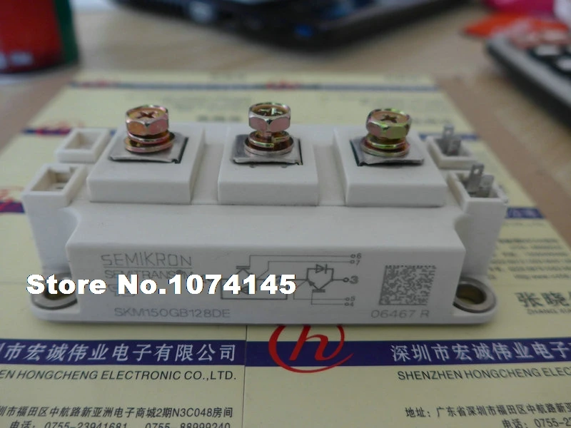 SKM150GB128DE IGBT power module
SKM150GB128DE IGBT power module