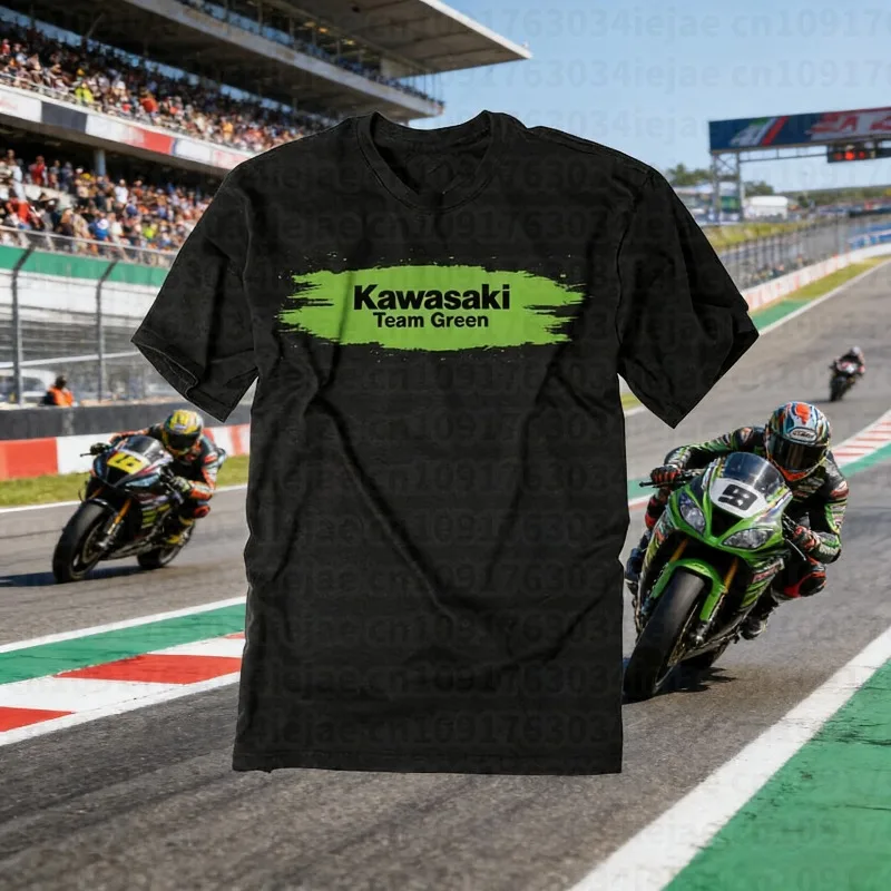 25-26 Summer Outdoor Quick Drying Breathable Kawasaki 100% Cotton Printed T-shirt Men's and Women's Thin Motorcycle Comfortable
25-26 Summer Outdoor Quick Drying Breathable Kawasaki 100% Cotton Printed T-shirt Men's and Women's Thin Motorcycle Comfortable
