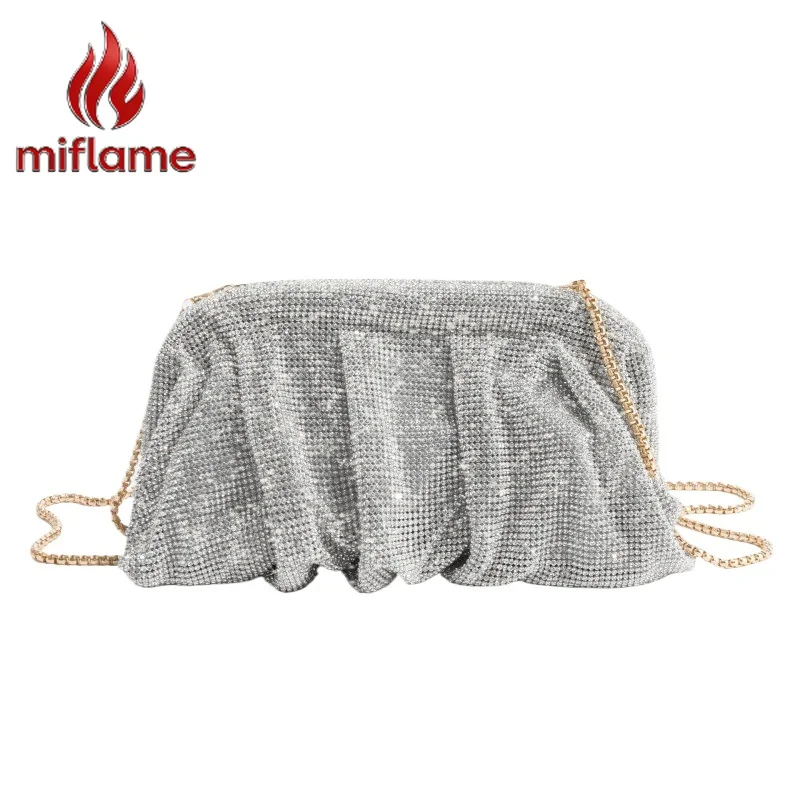 Women's Evening Clutch Bag with Rhinestone Crystal Decor Detachable Chain Crossbody Shoulder Handbag for Party Wedding Prom
Women's Evening Clutch Bag with Rhinestone Crystal Decor Detachable Chain Crossbody Shoulder Handbag for Party Wedding Prom