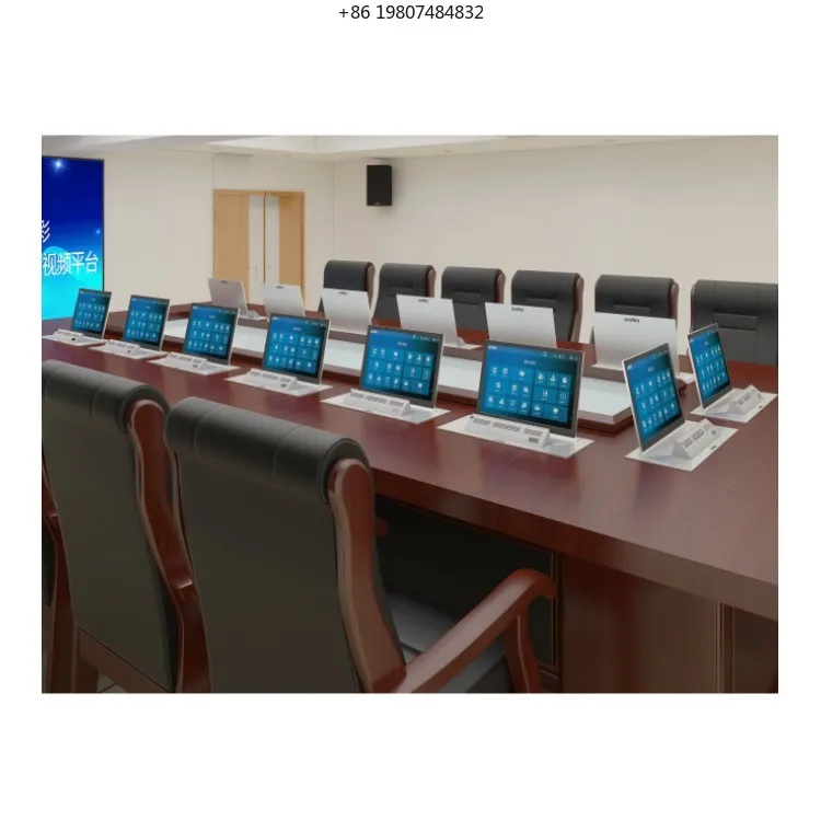 17 Inch Motorized Screen Paperless Conference System, Video Audio with Voting Discussion Function for Office Meeting Room
17 Inch Motorized Screen Paperless Conference System, Video Audio with Voting Discussion Function for Office Meeting Room