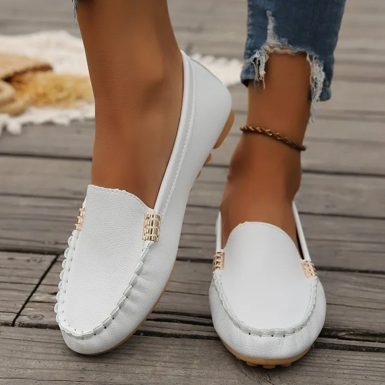 Весенне-осенние лоферы, износостойкие кроссовки, женские повседневные туфли, модные нескользящие мягкие туфли на плоской подошве, Zapatos De Mujer
Весенне-осенние лоферы, износостойкие кроссовки, женские повседневные туфли, модные нескользящие мягкие туфли на плоской подошве, Zapatos De Mujer