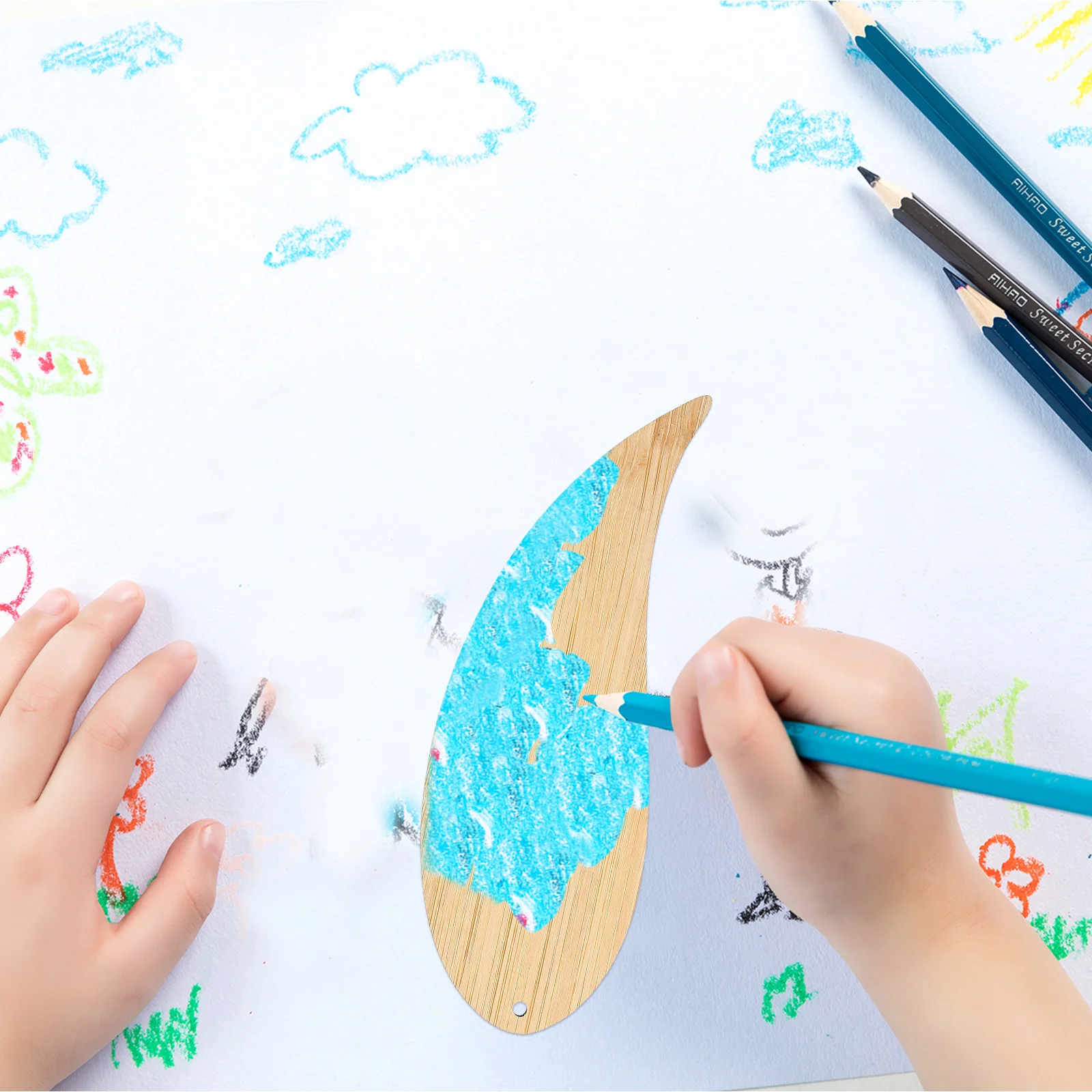 6Pcs Bamboo Bookmarks Blank DIY Double Sided Graffiti Book Marks Hanging Tags for Graduation DIY Blank Bookmarks
6Pcs Bamboo Bookmarks Blank DIY Double Sided Graffiti Book Marks Hanging Tags for Graduation DIY Blank Bookmarks