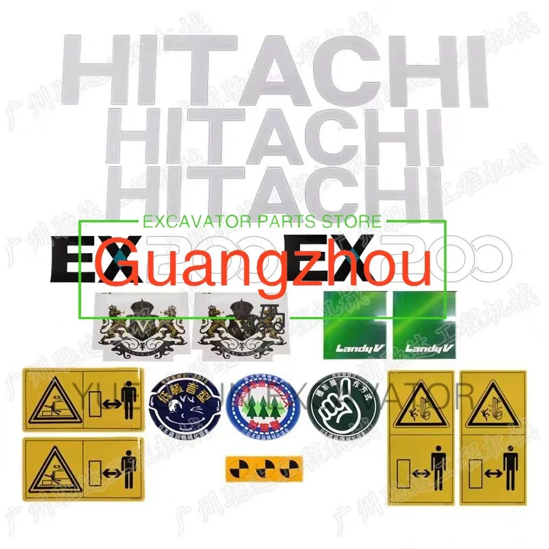 1 Set Excavator Full Vehicle Sticker for Hitachi EX60 120 200-5 230 270 300 350-5 Car Whole Body
1 Set Excavator Full Vehicle Sticker for Hitachi EX60 120 200-5 230 270 300 350-5 Car Whole Body