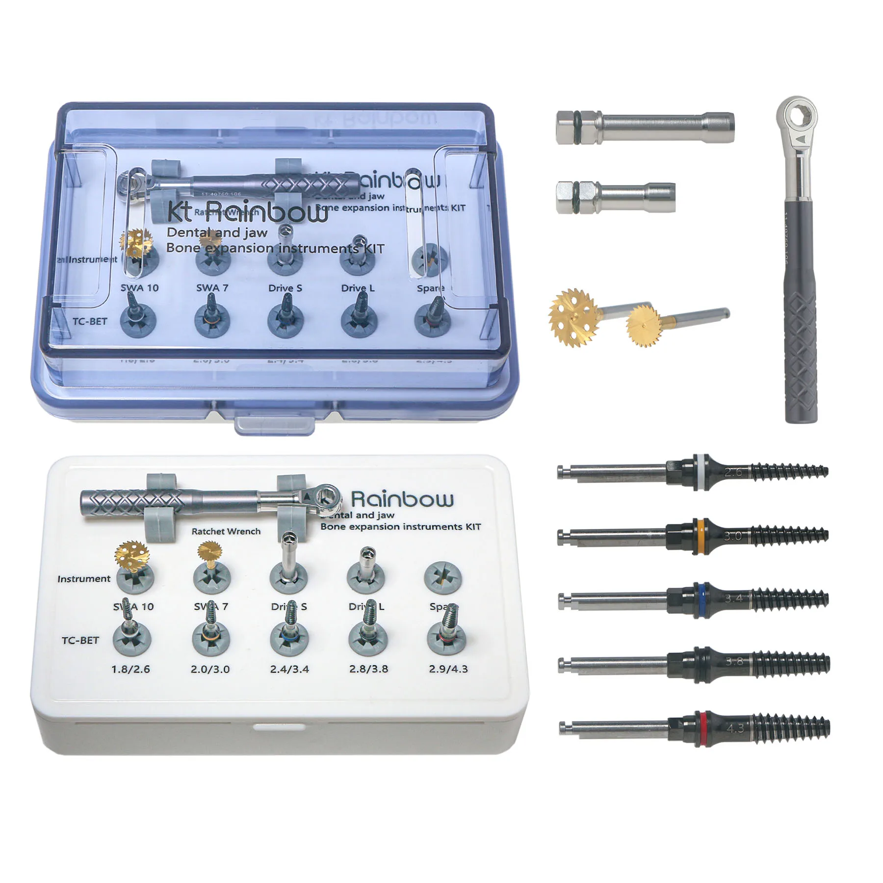 10Pcs Drill Set Dental Jaw Bone Expansion Kit with Screws Expander Drill Ratchet Wrench Saw Disk Bets Implanting Tools
10Pcs Drill Set Dental Jaw Bone Expansion Kit with Screws Expander Drill Ratchet Wrench Saw Disk Bets Implanting Tools