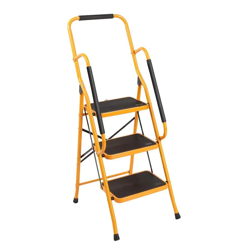 High Quality 3 Step Home Use Ladder Folding Non Slip Safety Tread 330Lbs Load
High Quality 3 Step Home Use Ladder Folding Non Slip Safety Tread 330Lbs Load