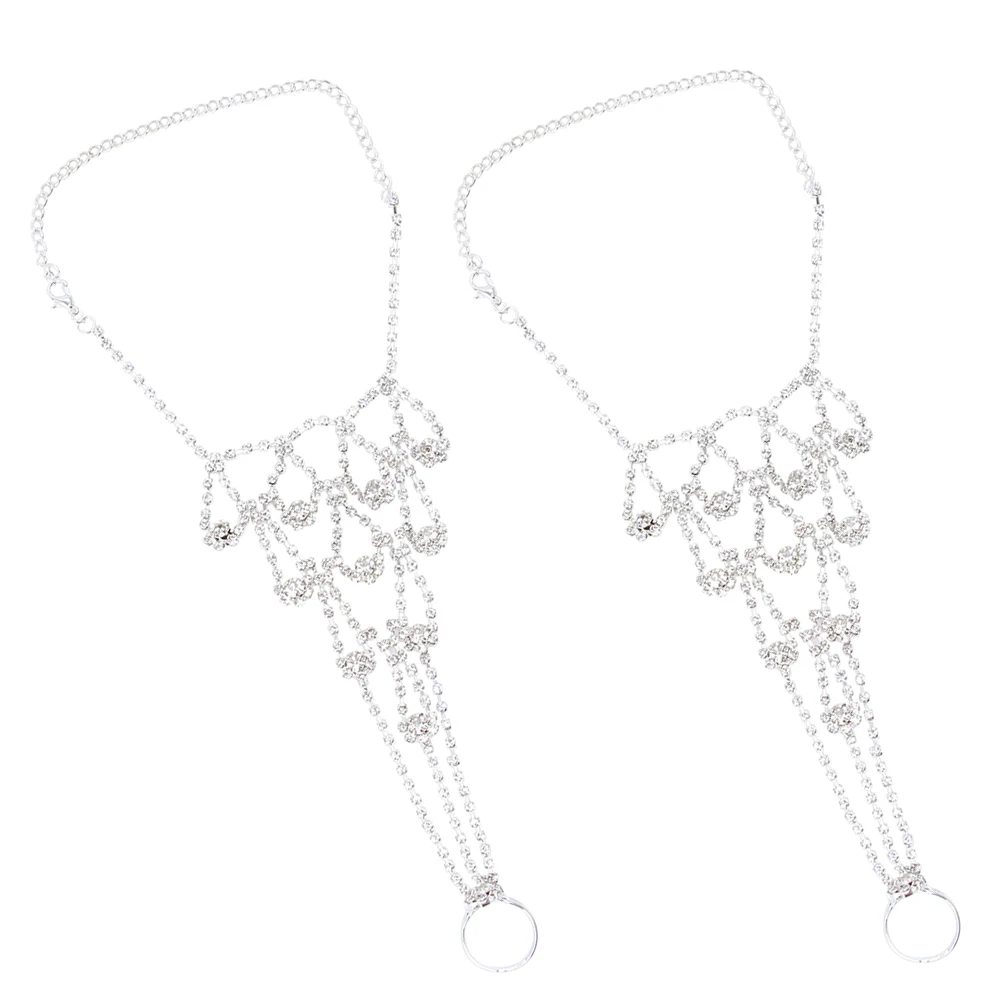 2Pcs Water Anklets Bridal Beach Foot Chain Jewelry Anklet Jewelry Adjustable Length Lightweight Anklet Accessories
2Pcs Water Anklets Bridal Beach Foot Chain Jewelry Anklet Jewelry Adjustable Length Lightweight Anklet Accessories