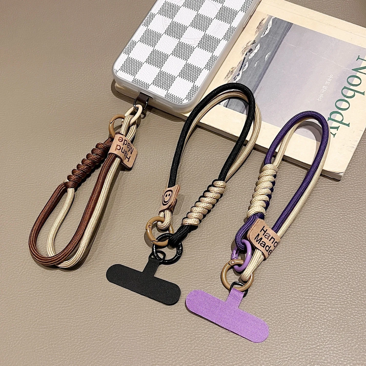 Mobile Phone Lanyard Luxury Braided Wrist Mobile Phone Lanyard Hand-held Pendant Anti-fall Multifunctional Wristband
Mobile Phone Lanyard Luxury Braided Wrist Mobile Phone Lanyard Hand-held Pendant Anti-fall Multifunctional Wristband