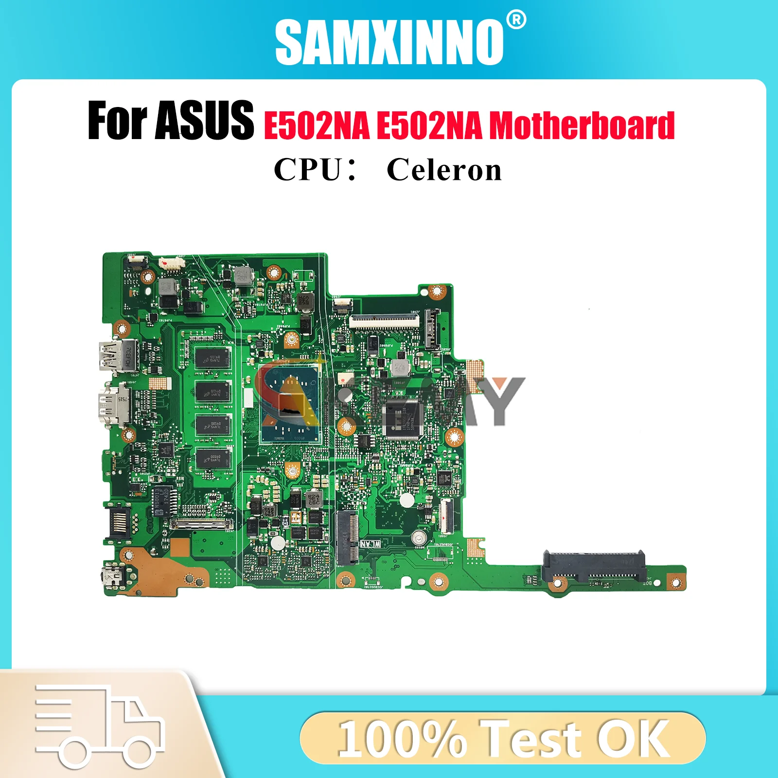 E502NA Laptop Motherboard For ASUS EeeBook E502NA E502N Notebook Mainboard With Celeron CPU 100% tests OK fast shipping stk
E502NA Laptop Motherboard For ASUS EeeBook E502NA E502N Notebook Mainboard With Celeron CPU 100% tests OK fast shipping stk