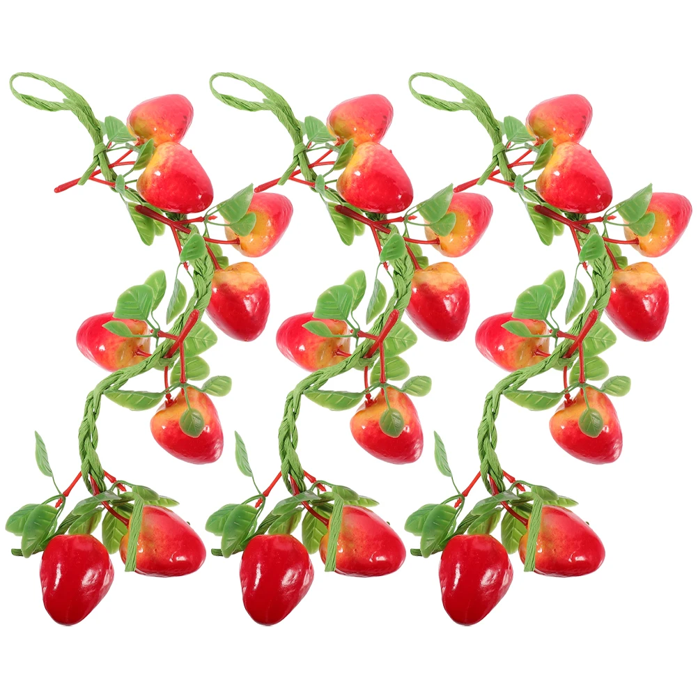 3 Pcs Artificial Strawberry Garland Decoration Reusable Fruit String PendantFruitStrawberryDecorFruit Garland
3 Pcs Artificial Strawberry Garland Decoration Reusable Fruit String PendantFruitStrawberryDecorFruit Garland