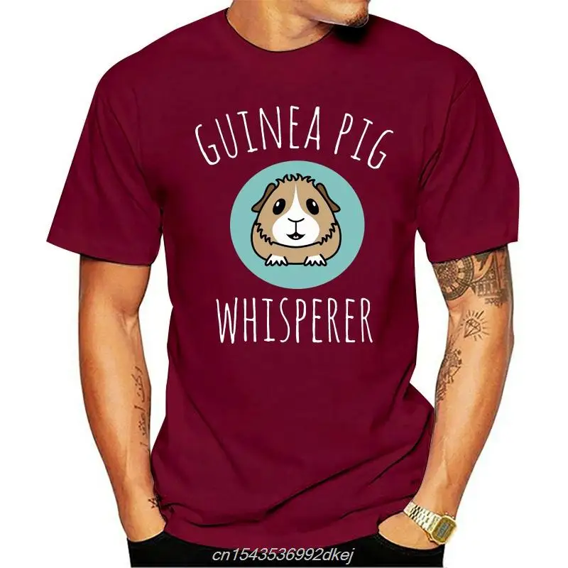 Men Tshirt Cute Guinea Pig Whisperer Gift Design T Shirt Women T-shirt Tees Top Cartoon Casual Short O-neck BroadclothF
Men Tshirt Cute Guinea Pig Whisperer Gift Design T Shirt Women T-shirt Tees Top Cartoon Casual Short O-neck BroadclothF
