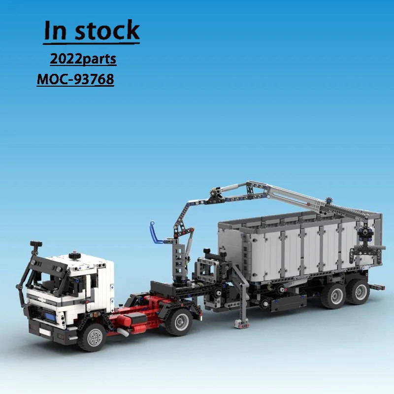 MOC-93768Классический бортовой грузовой транспортный прицеп, модель строительного блока, 2022, детали, креативная игрушка на день рождения, подарок для мальчиков и детей
MOC-93768Классический бортовой грузовой транспортный прицеп, модель строительного блока, 2022, детали, креативная игрушка на день рождения, подарок для мальчиков и детей